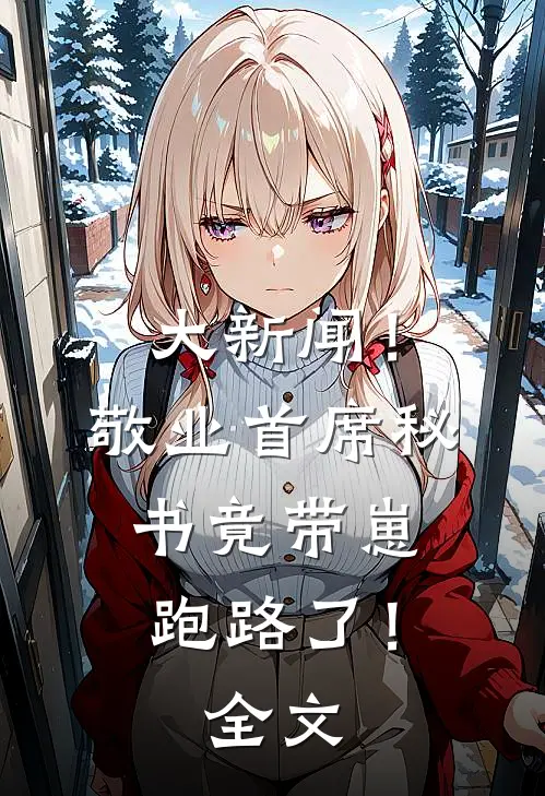 大新闻！敬业首席秘书竟带崽跑路了！全文
