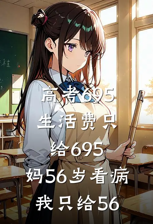高考695生活费只给695；妈56岁看病我只给56