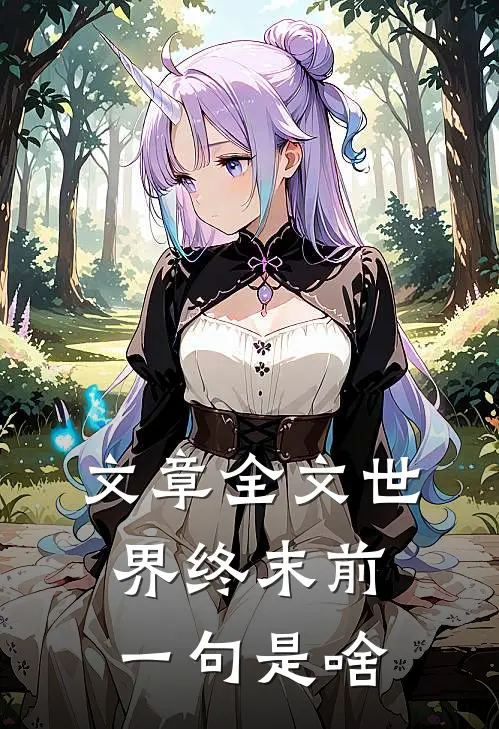 文章全文世界终末前一句是啥