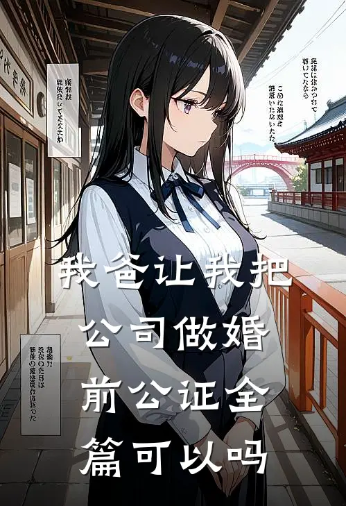 我爸让我把公司做婚前公证全篇可以吗