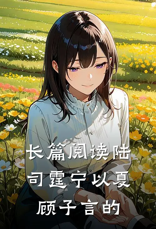 长篇阅读陆司霆宁以夏顾子言的