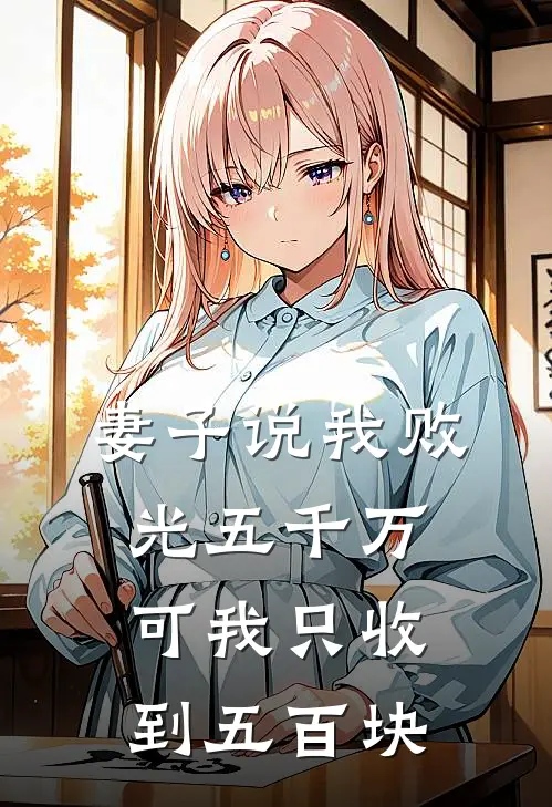 妻子说我败光五千万,可我只收到五百块怎么办