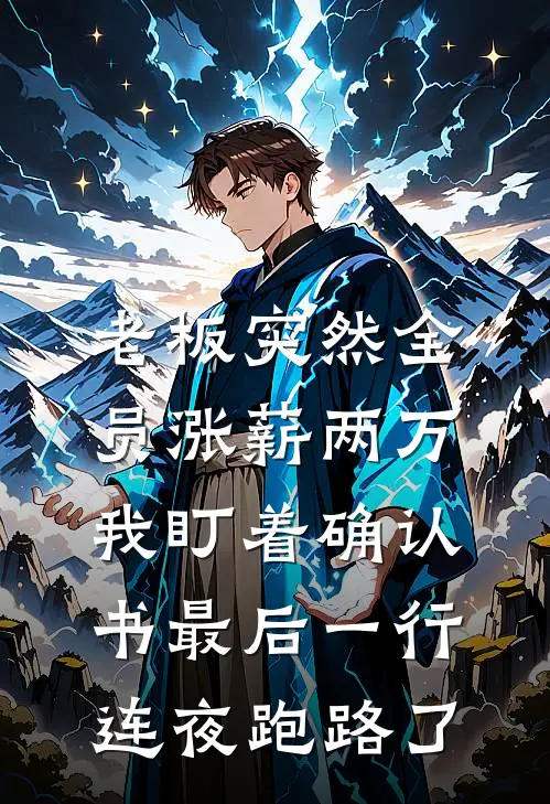 老板突然全员涨薪两万，我盯着确认书最后一行连夜跑路了