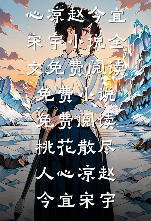 桃花散尽人心凉(赵今宜宋宇)小说全文免费阅读_免费小说免费阅读桃花散尽人心凉赵今宜宋宇