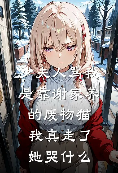 少夫人骂我是靠谢家养的废物猫，我真走了她哭什么