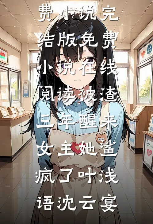 被渣三年醒来，女主她鲨疯了(叶浅语沈云宴)免费小说完结版_免费小说在线阅读被渣三年醒来，女主她鲨疯了(叶浅语沈云宴)