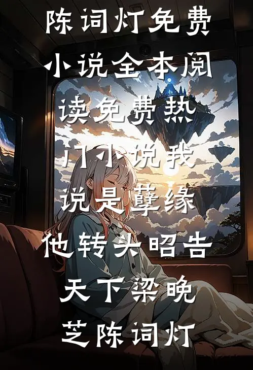 我说是孽缘，他转头昭告天下(梁晚芝陈词灯)免费小说全本阅读_免费热门小说我说是孽缘，他转头昭告天下(梁晚芝陈词灯)