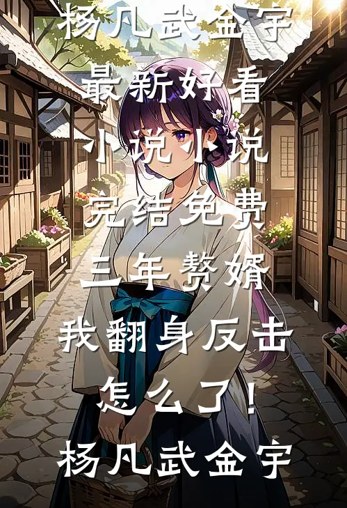 三年赘婿，我翻身反击怎么了！杨凡武金宇最新好看小说_小说完结免费三年赘婿，我翻身反击怎么了！杨凡武金宇