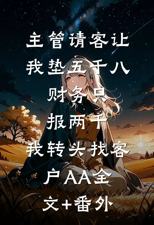 主管请客让我垫五千八，财务只报两千，我转头找客户AA全文+番外