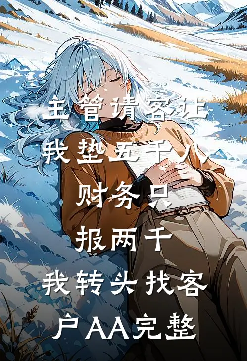 主管请客让我垫五千八，财务只报两千，我转头找客户AA完整