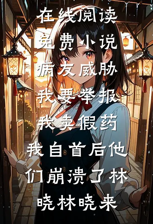 病友威胁我要举报我卖假药，我自首后他们崩溃了(林晓林晓来)全文免费阅读_在线阅读免费小说病友威胁我要举报我卖假药，我自首后他们崩溃了(林晓林晓来)