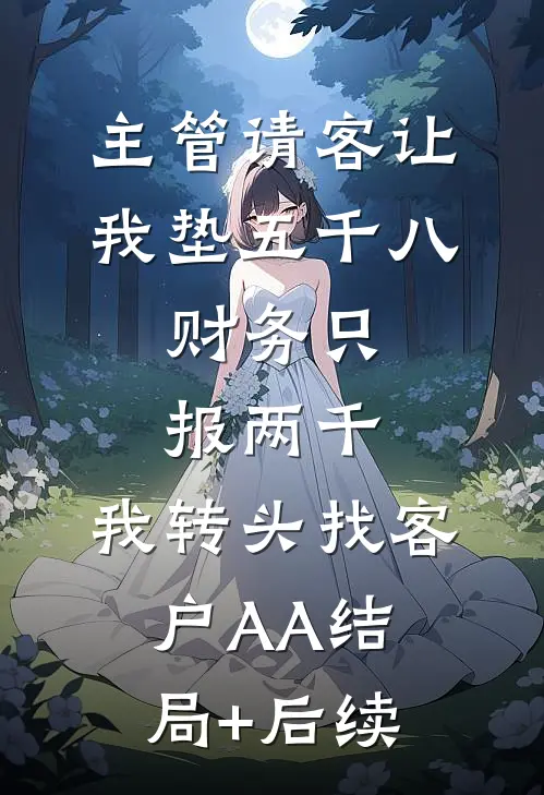 主管请客让我垫五千八，财务只报两千，我转头找客户AA结局+后续