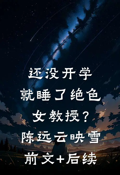 还没开学，就睡了绝色女教授？陈远云映雪前文+后续