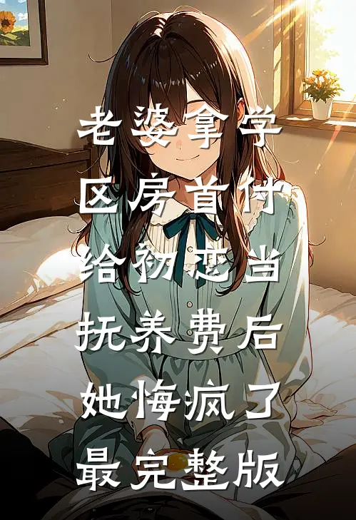 老婆拿学区房首付给初恋当抚养费后，她悔疯了最完整版