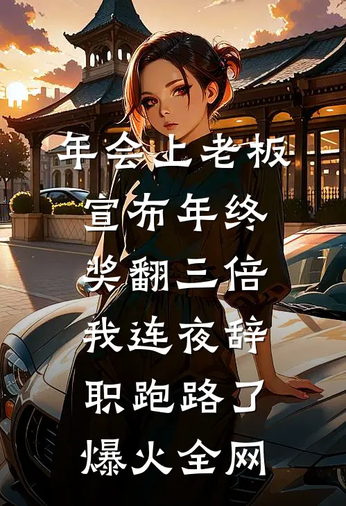 年会上老板宣布年终奖翻三倍，我连夜辞职跑路了爆火全网