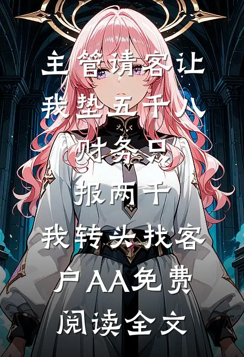 主管请客让我垫五千八，财务只报两千，我转头找客户AA免费阅读全文