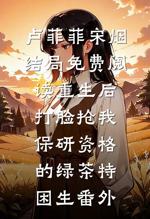 卢菲菲宋烟结局免费阅读重生后，打脸抢我保研资格的绿茶特困生番外