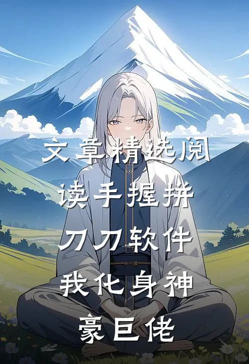 文章精选阅读手握拼刀刀软件，我化身神豪巨佬