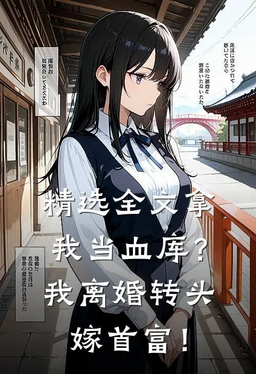 精选全文拿我当血库？我离婚转头嫁首富！